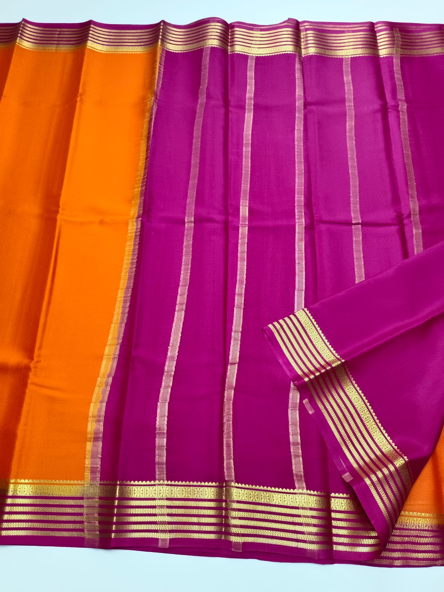 PURE CREPE SILK SAREE