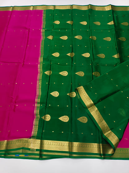 PURE CREPE SILK SAREE