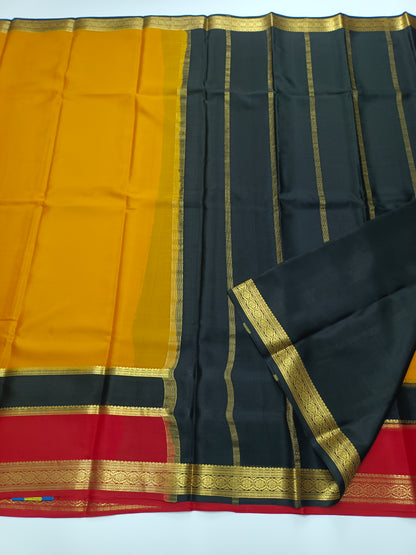 PURE CREPE SILK SAREE