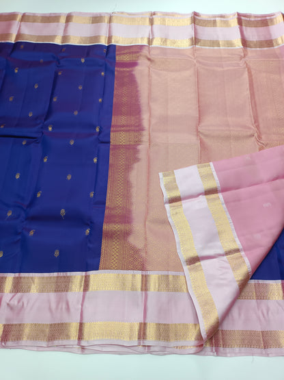 KANCHIPURAM SEMI SILK SAREE