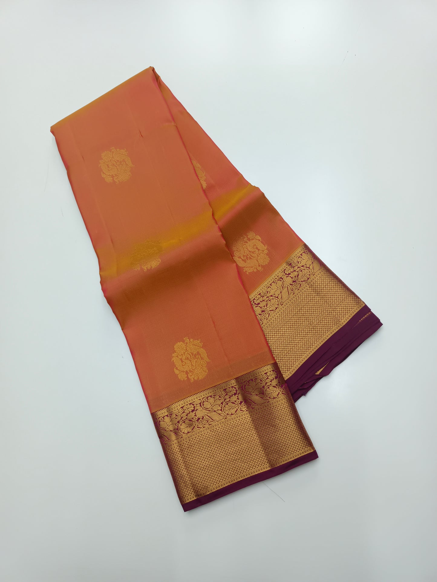 KANCHIPURAM SEMI SILK SAREE