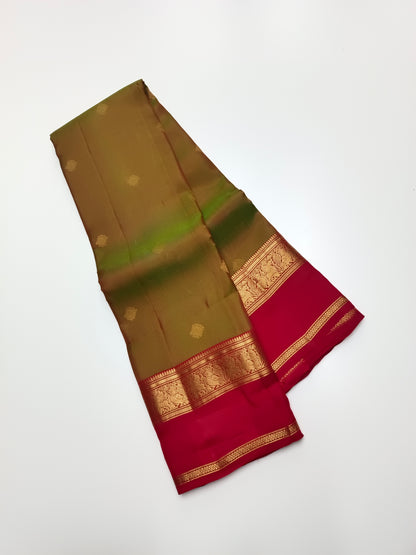 KANCHIPURAM SEMI SILK SAREE