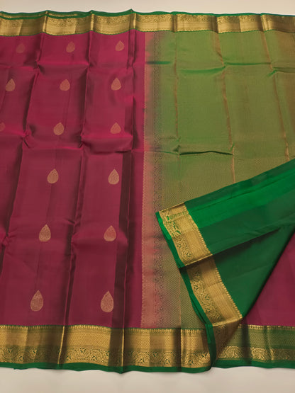 KANCHIPURAM SEMI SILK SAREE