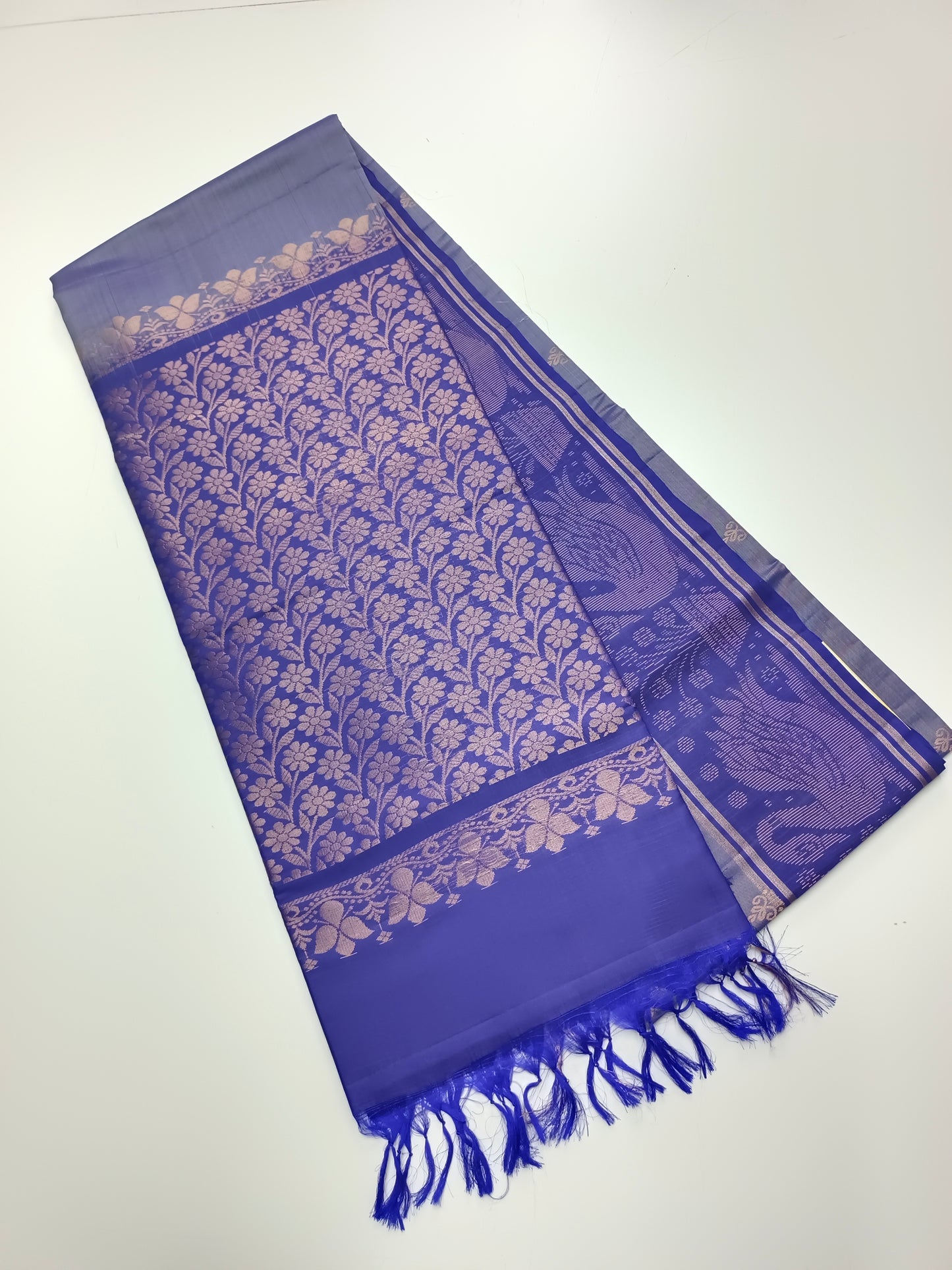 KANCHIPURAM SEMI SILK SAREE