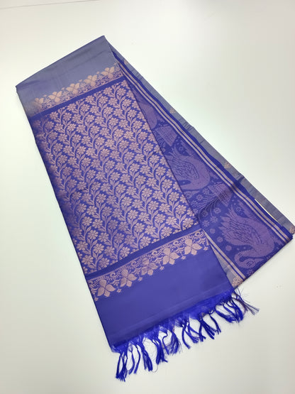 KANCHIPURAM SEMI SILK SAREE
