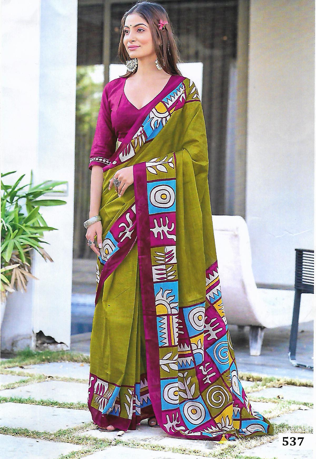 FANCY COTTON SAREE