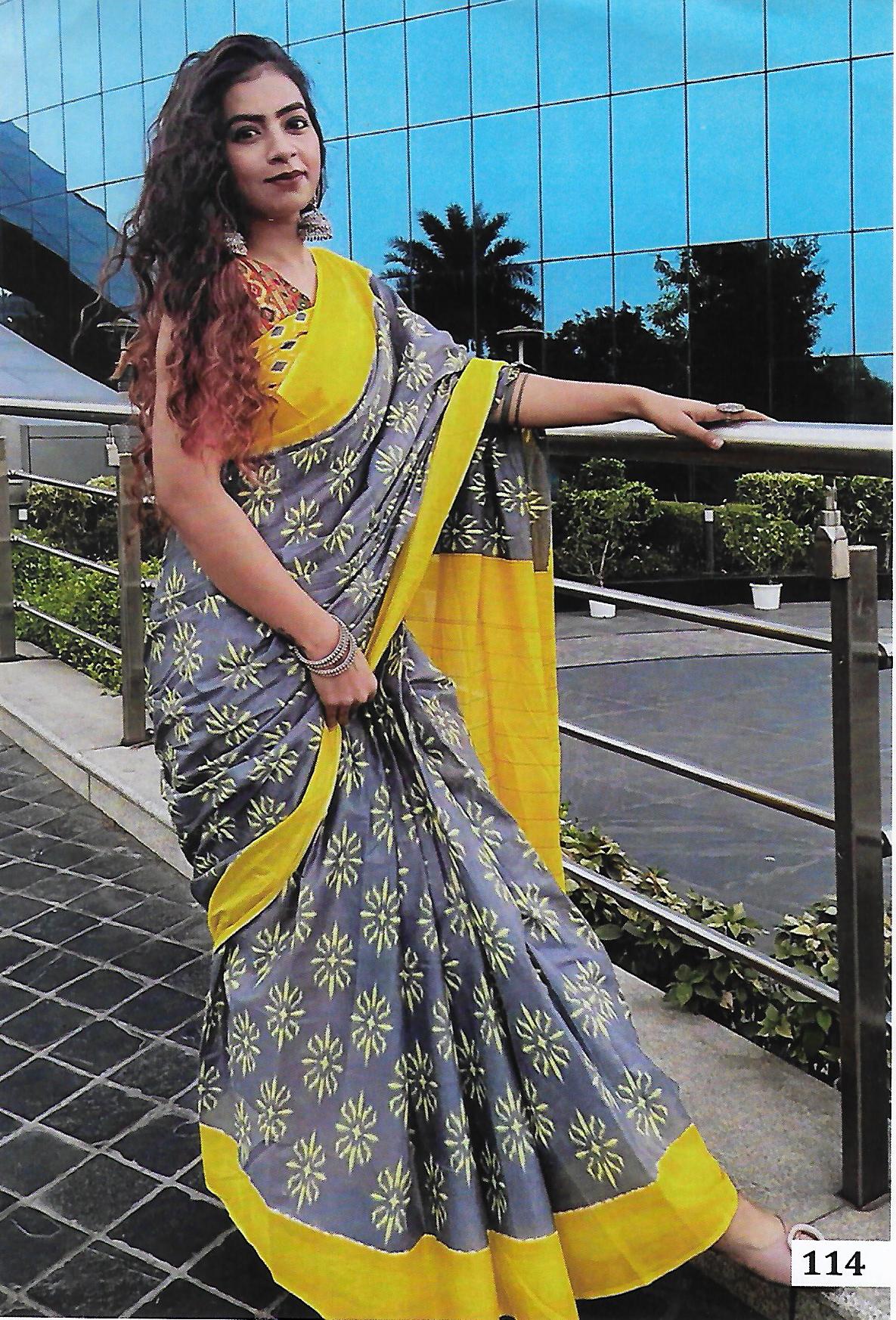 FANCY COTTON SAREE
