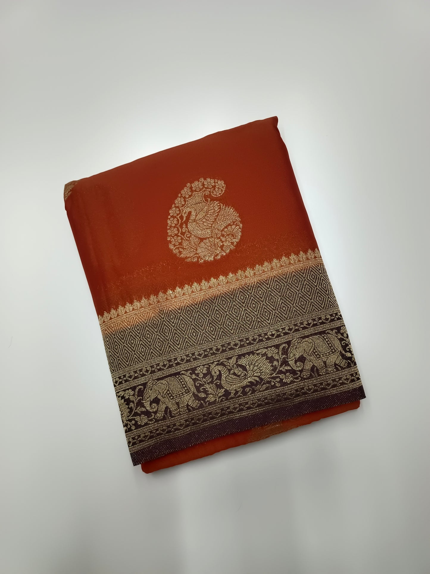 SEMI CREPE SILK SAREE