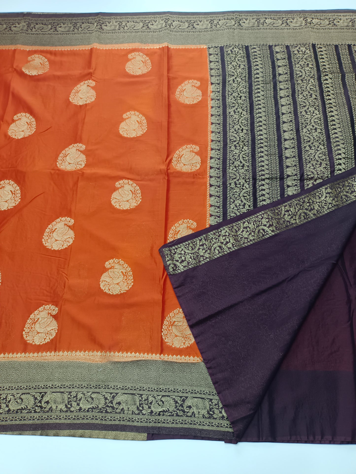 SEMI CREPE SILK SAREE