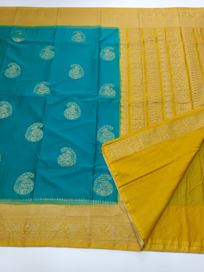 SEMI CREPE SILK SAREE