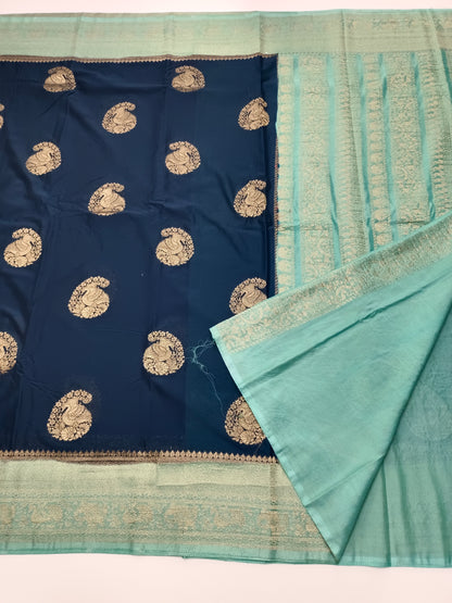 SEMI CREPE SILK SAREE