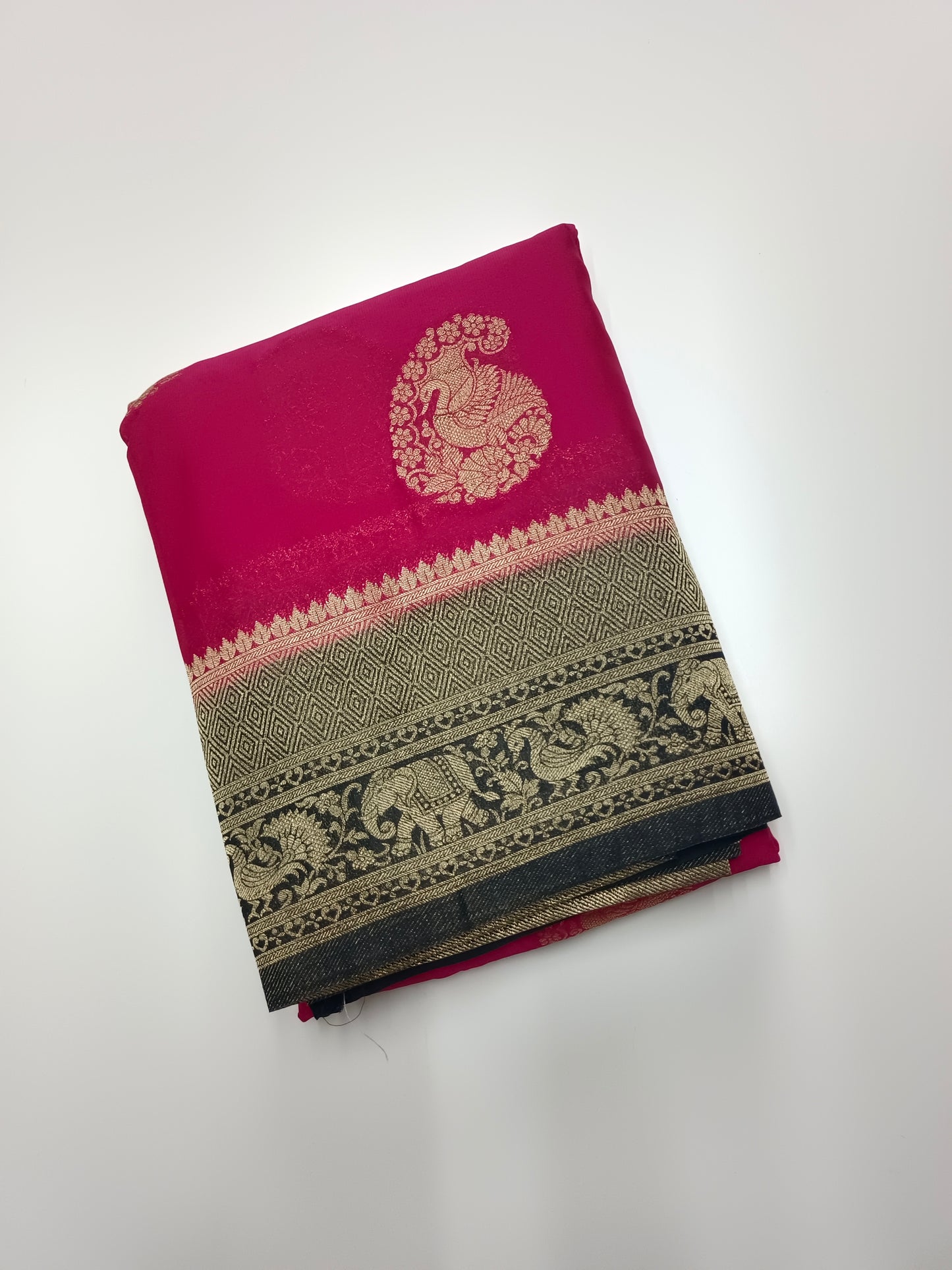 SEMI CREPE SILK SAREE