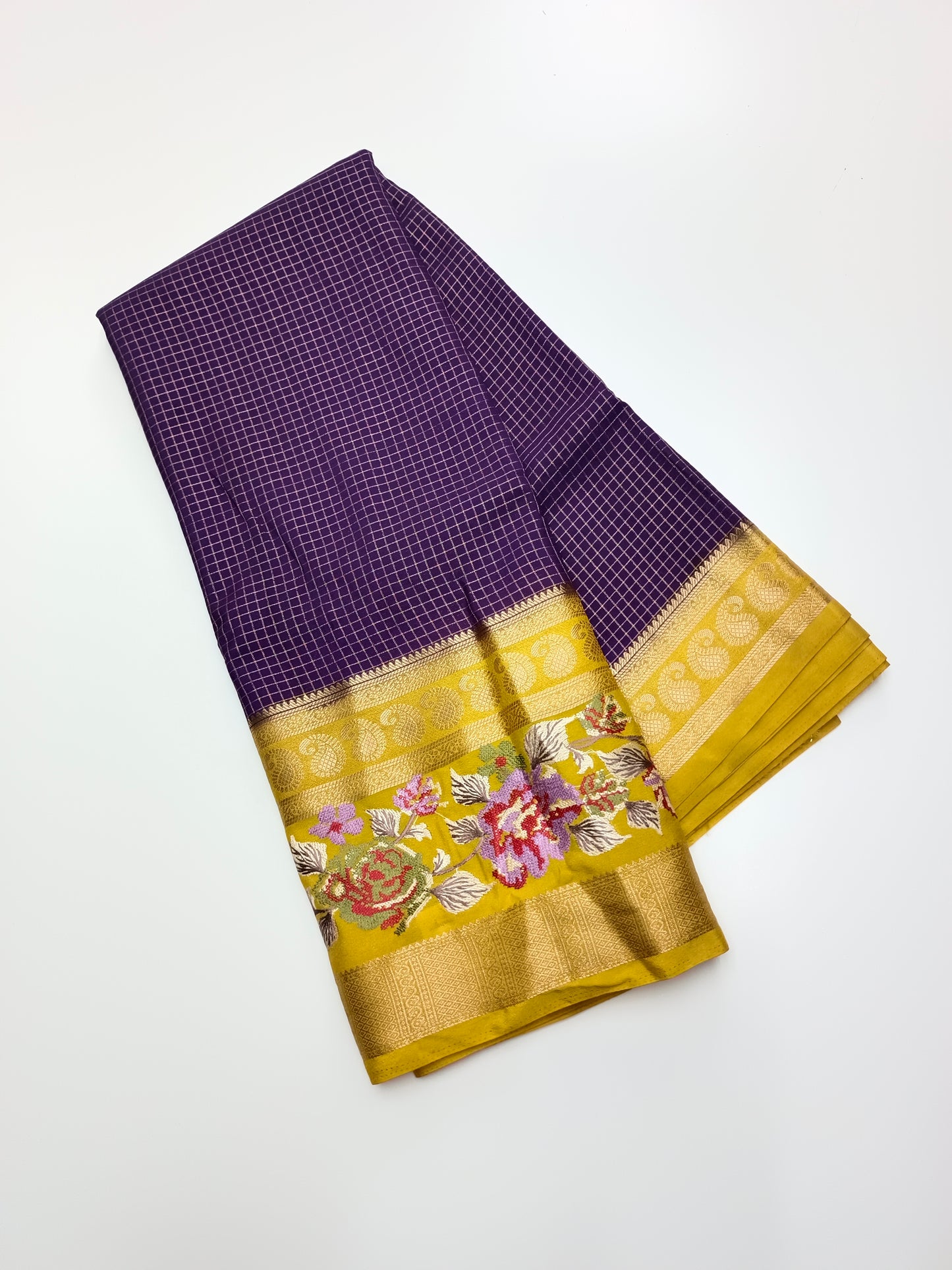 SEMI CREPE SILK SAREE