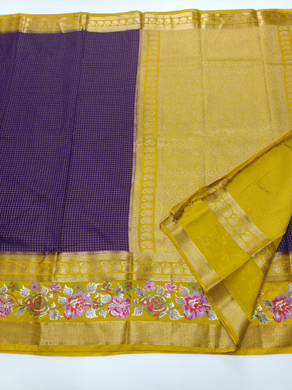 SEMI CREPE SILK SAREE