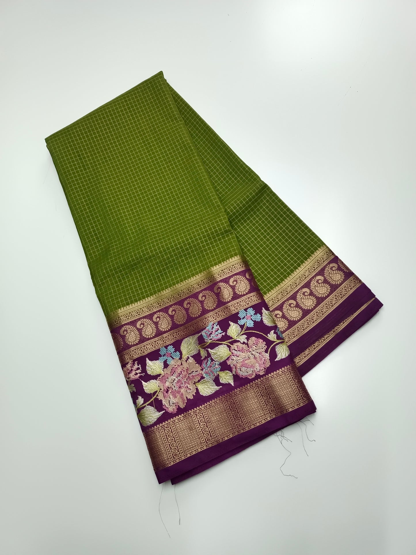 SEMI CREPE SILK SAREE