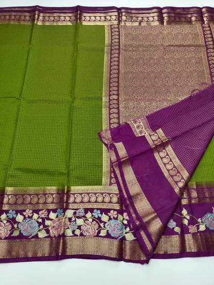 SEMI CREPE SILK SAREE