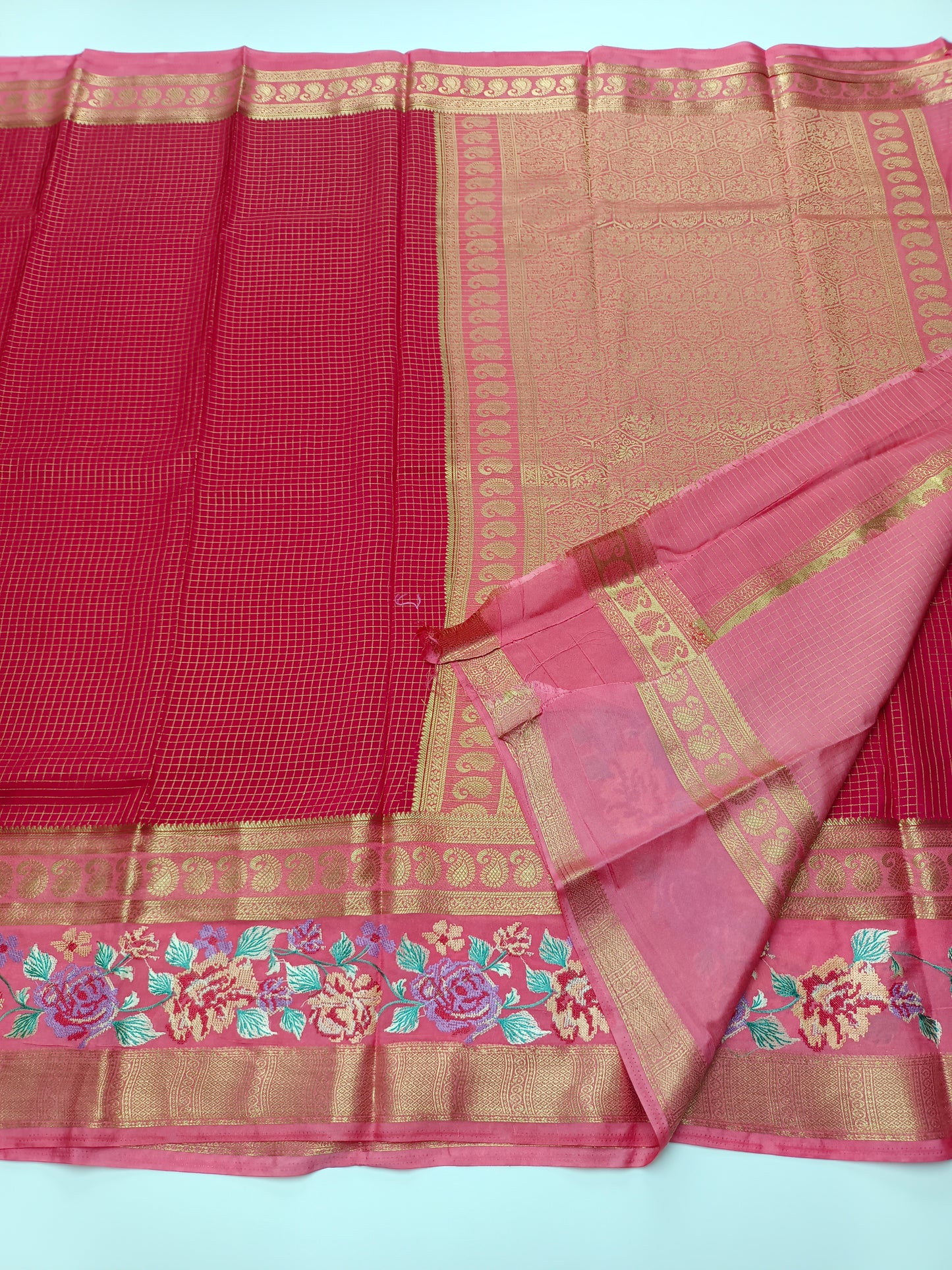 SEMI CREPE SILK SAREE