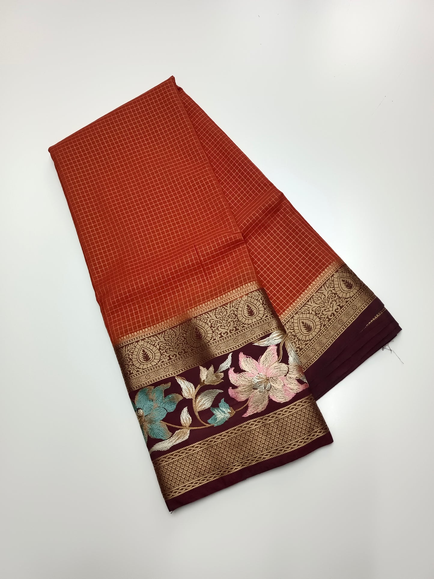 SEMI CREPE SILK SAREE