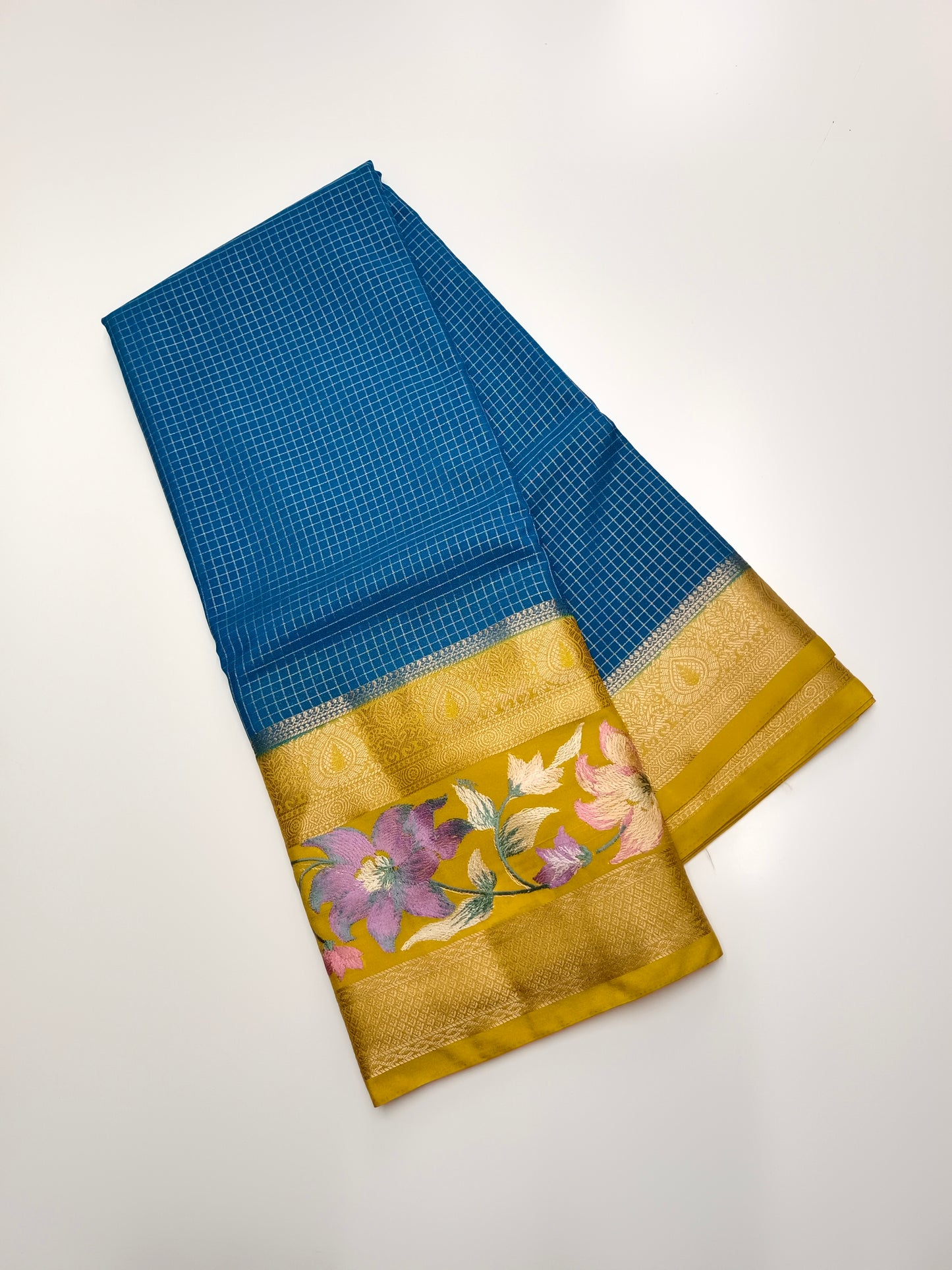 SEMI CREPE SILK SAREE