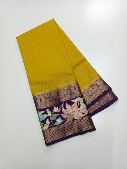 SEMI CREPE SILK SAREE