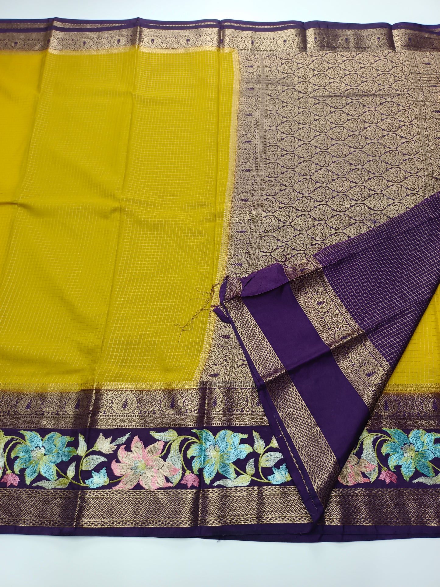 SEMI CREPE SILK SAREE