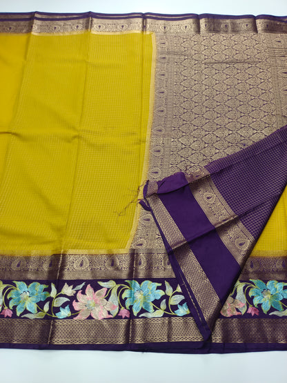 SEMI CREPE SILK SAREE