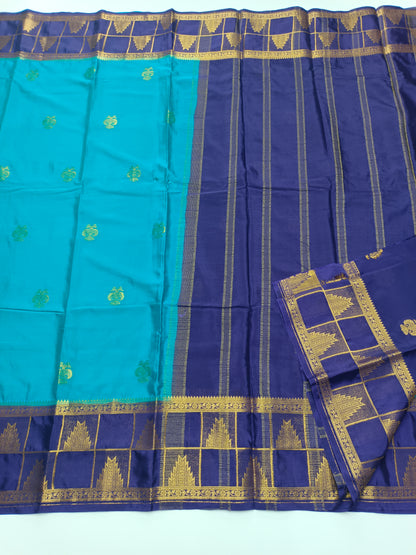SEMI CREPE SILK SAREE