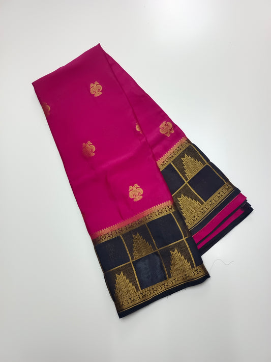 SEMI CREPE SILK SAREE
