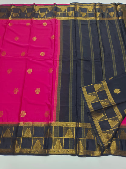 SEMI CREPE SILK SAREE