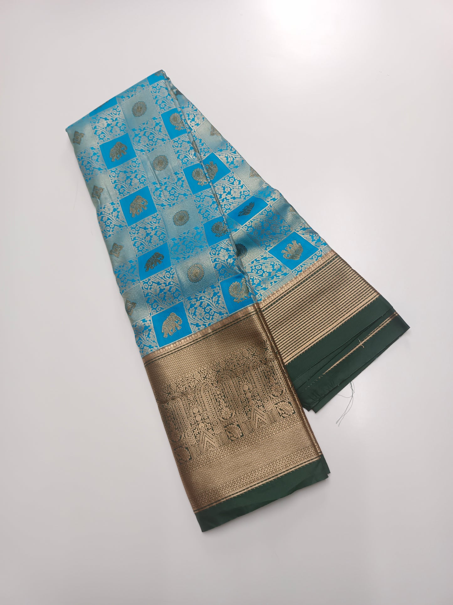 KANCHIPURAM BROCADE SILK SAREE
