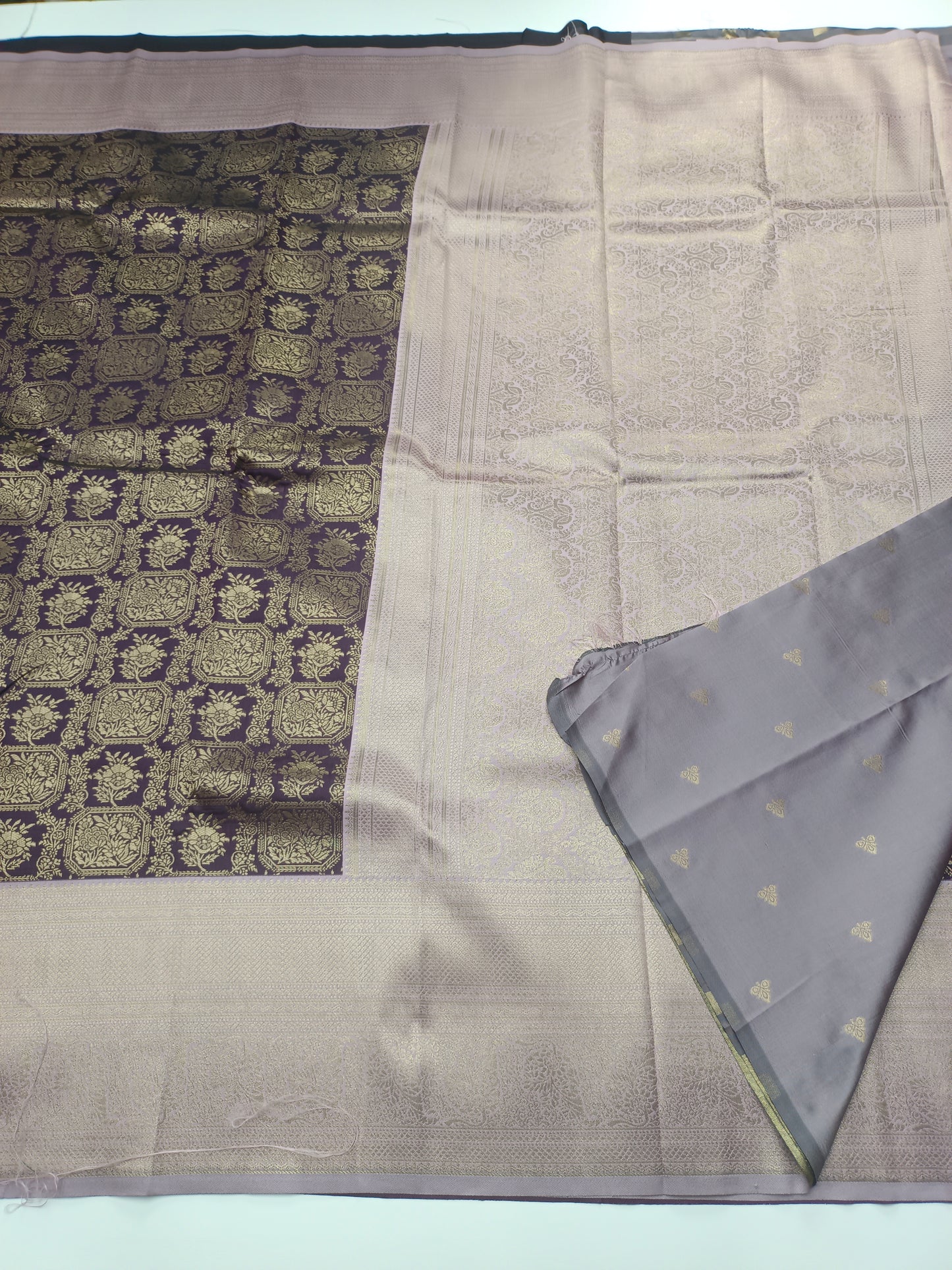 FANCY BROCADE SILK SAREE