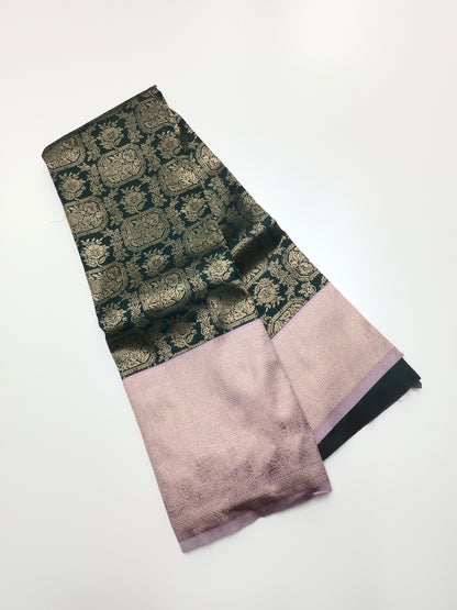 FANCY BROCADE SILK SAREE