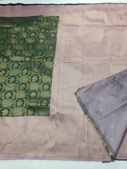 FANCY BROCADE SILK SAREE