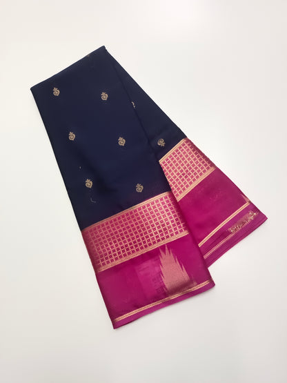 SEMI CREPE SILK SAREE