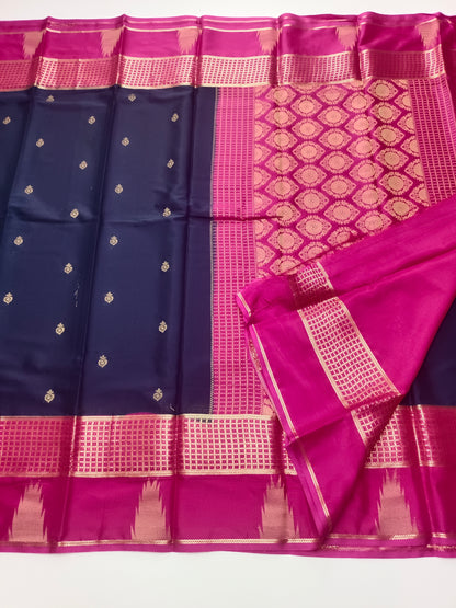 SEMI CREPE SILK SAREE