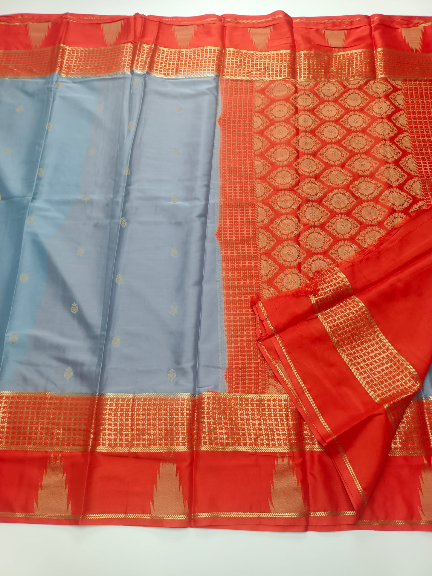 SEMI CREPE SILK SAREE