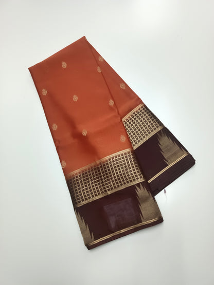 SEMI CREPE SILK SAREE