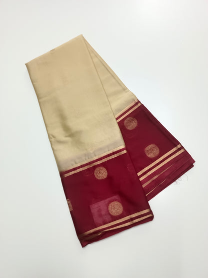 SEMI CREPE SILK SAREE