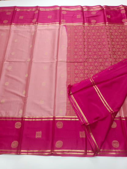 SEMI CREPE SILK SAREE