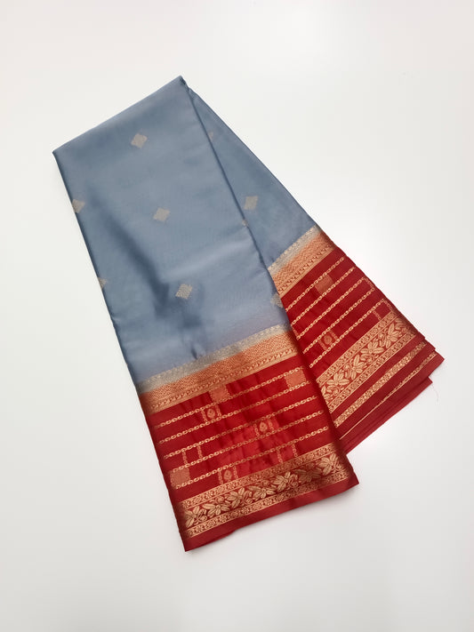 SEMI CREPE SILK SAREE