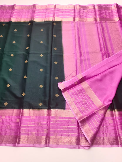 SEMI CREPE SILK SAREE