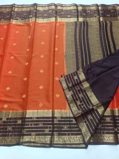 SEMI CREPE SILK SAREE