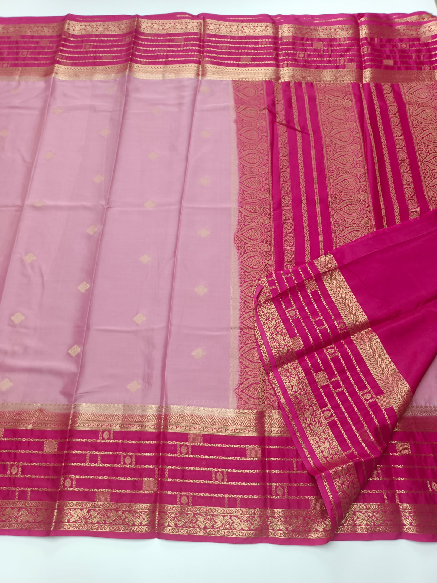 SEMI CREPE SILK SAREE