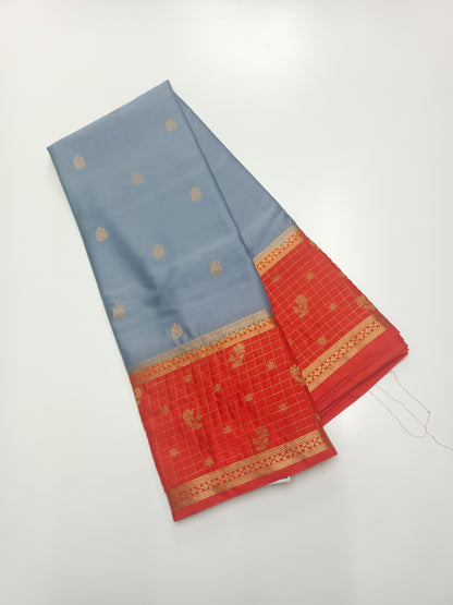 SEMI CREPE SILK SAREE