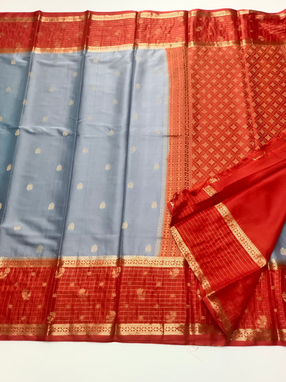 SEMI CREPE SILK SAREE