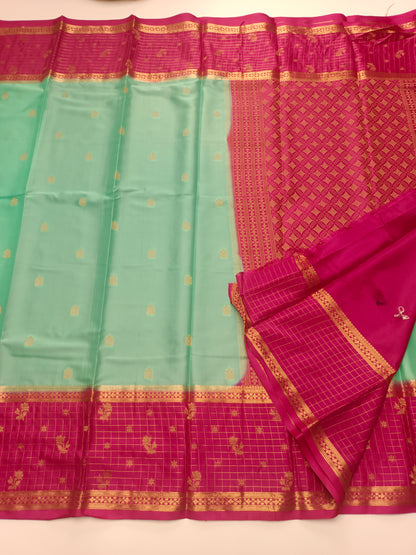 SEMI CREPE SILK SAREE