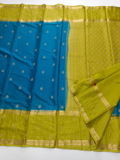 SEMI CREPE SILK SAREE