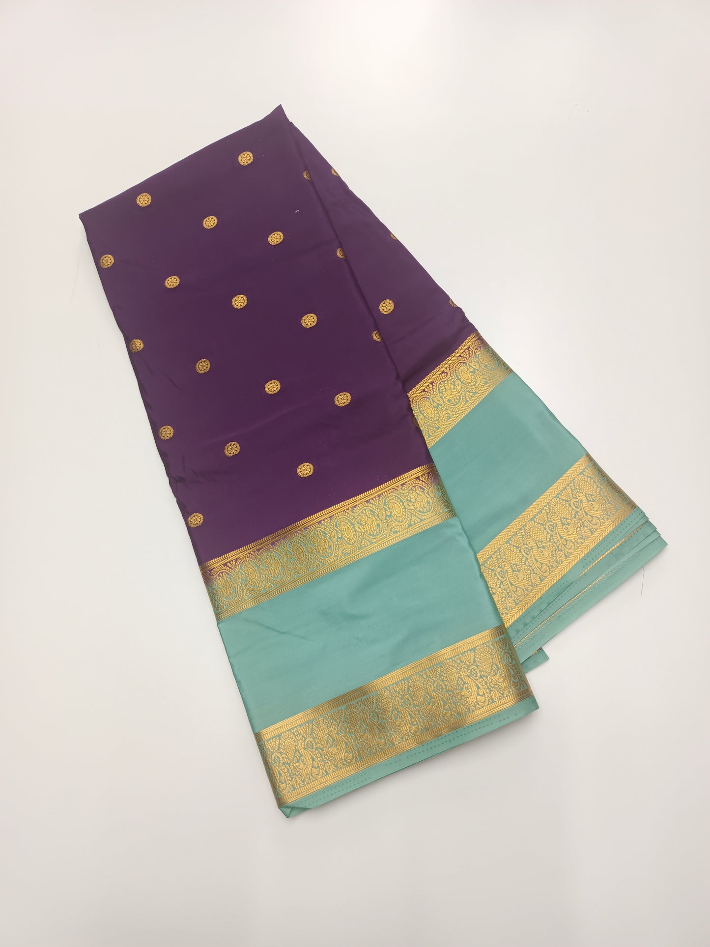 SEMI CRPE SILK SAREE