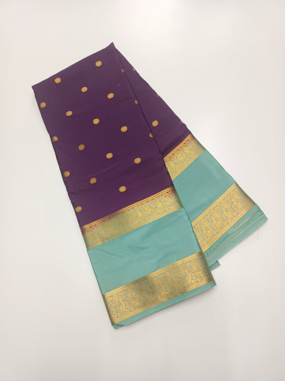 SEMI CRPE SILK SAREE