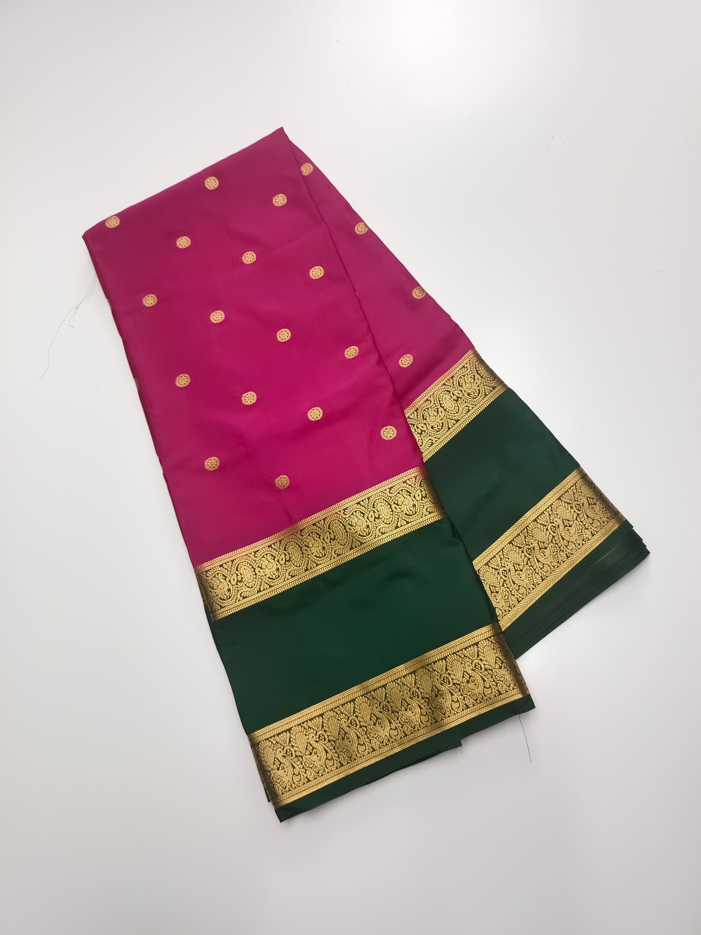 SEMI CRPE SILK SAREE